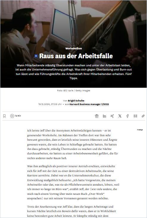 Raus aus der Arbeitsfalle cover