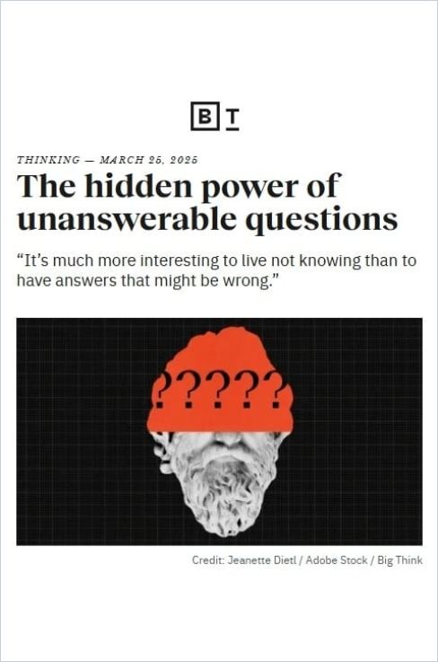 El poder oculto de las preguntas sin respuesta cover