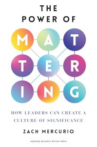 The Power of Mattering