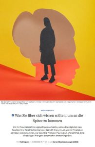 Was Sie über sich wissen sollten, um an die Spitze zu kommen