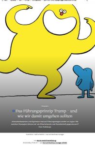Das Führungsprinzip Trump – und wie wir damit umgehen sollten