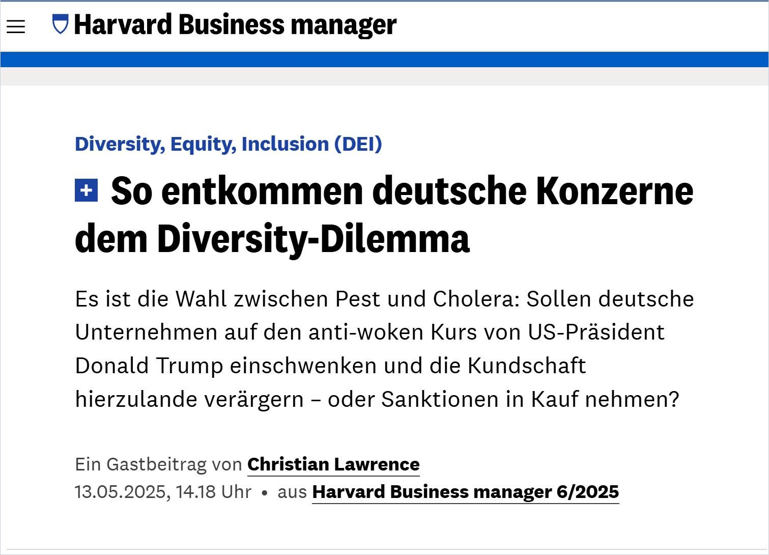 So entkommen deutsche Konzerne dem Diversity-Dilemma cover