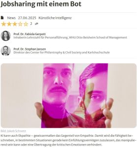 Jobsharing mit einem Bot