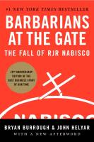 Barbarians at the Gate