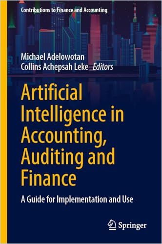 L’Intelligence artificielle dans la comptabilité, l’audit et la finance cover