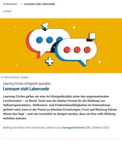 Lernraum statt Laberrunde