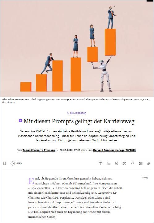 Mit diesen Prompts gelingt der Karriereweg cover