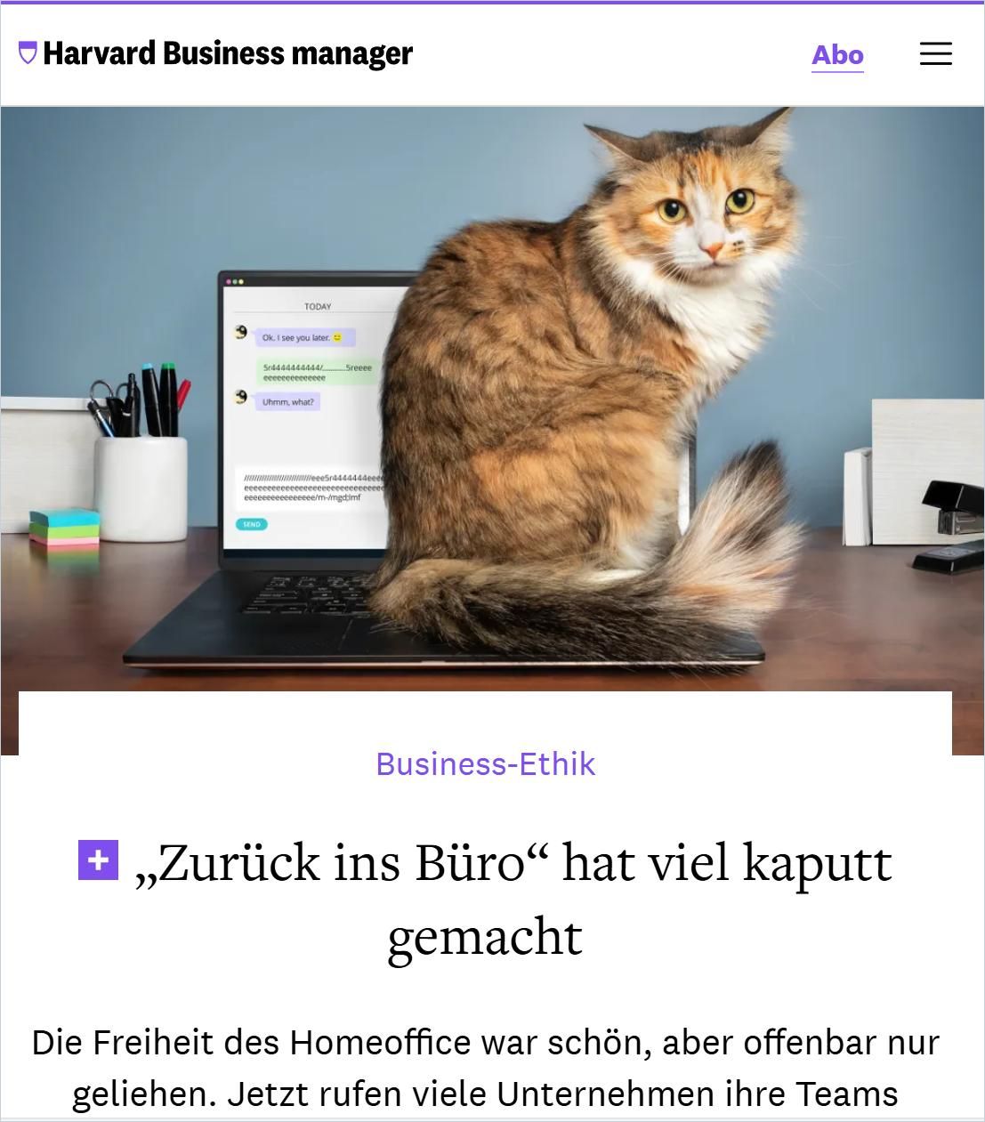 „Zurück ins Büro“ hat viel kaputt gemacht cover
