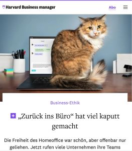 „Zurück ins Büro“ hat viel kaputt gemacht