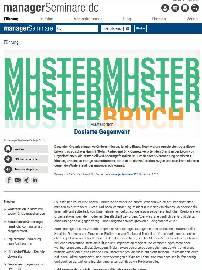 Dosierte Gegenwehr cover