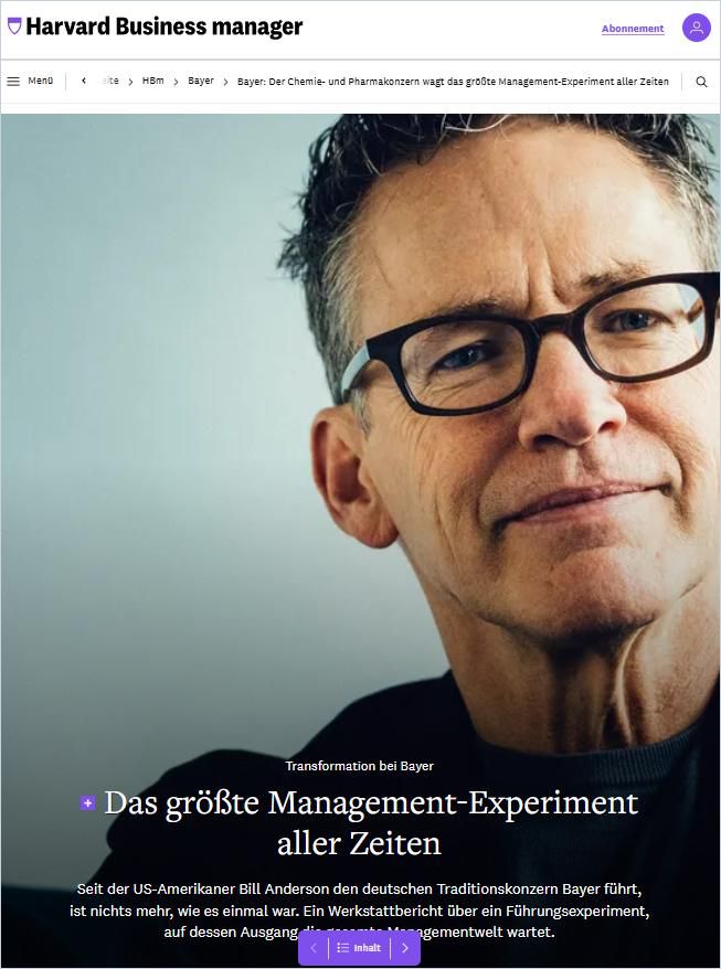 Das größte Management-Experiment aller Zeiten cover