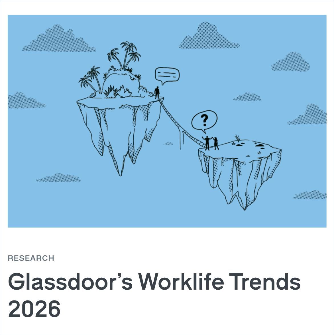 Rapport Glassdoor sur les tendances du monde du travail 2026 cover