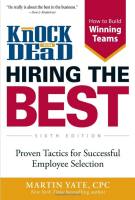 Hiring the Best