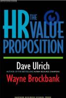 The HR Value Proposition