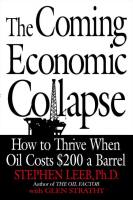 The Coming Economic Collapse