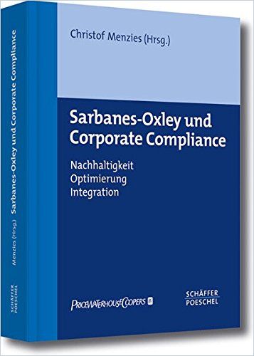 Sarbanes-Oxley und Corporate Compliance cover