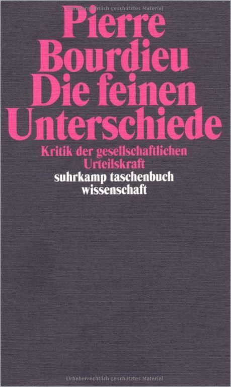 Image of: Die feinen Unterschiede