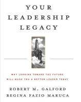 Your Leadership Legacy