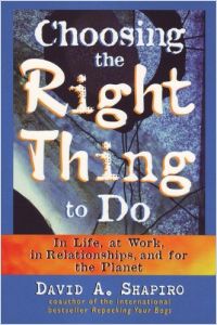 Choosing the Right Thing to Do book summary