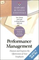 Performance Management