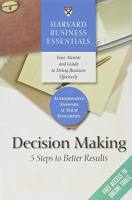 Decision Making