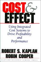 Cost and Effect