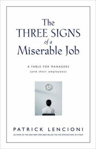 Image of: The Three Signs of a Miserable Job