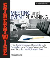 Streetwise Meeting and Event Planning