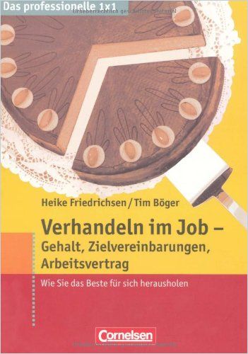Verhandeln im Job – Gehalt, Zielvereinbarungen, Arbeitsvertrag cover