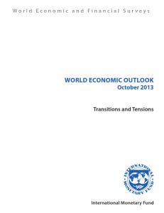 World Economic Outlook October 2013