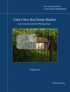 Cuba’s New Real Estate Market