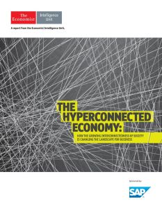 The Hyperconnected Economy