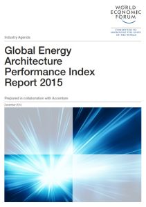 Global Energy Architecture Performance Index Report 2015