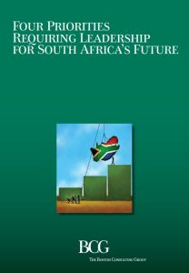 Four Priorities Requiring Leadership for South Africa’s Future