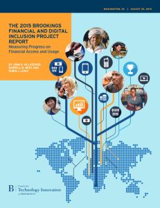 The 2015 Brookings Financial and Digital Inclusion Project Report