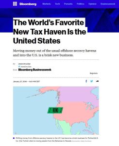 The World’s Favorite New Tax Haven Is the United States