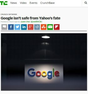 Google Isn’t Safe from Yahoo’s Fate