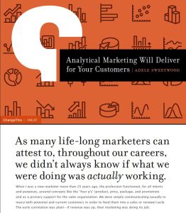 Analytical Marketing Will Deliver for Your Customers