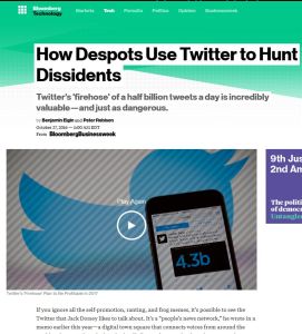 How Despots Use Twitter to Hunt Dissidents
