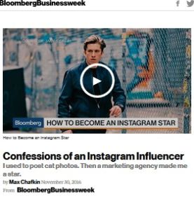 Confessions of an Instagram Influencer