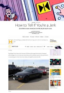 How to Tell If You’re a Jerk
