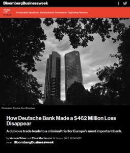 How Deutsche Bank Made a $462 Million Loss Disappear