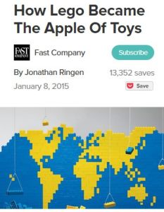 How Lego Became the Apple of Toys