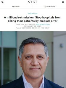 A Millionaire’s Mission: Stop Hospitals from Killing their Patients by Medical Error