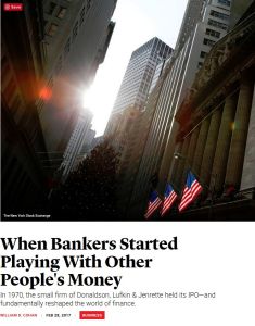 When Bankers Started Playing With Other People’s Money