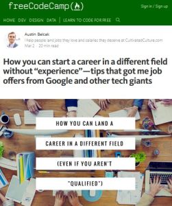 How You Can Start a Career in a Different Field Without “Experience” 