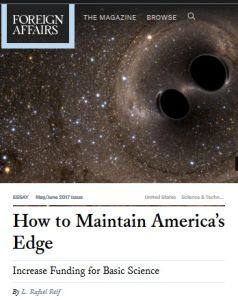 How to Maintain America’s Edge