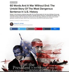 60 Words and a War Without End