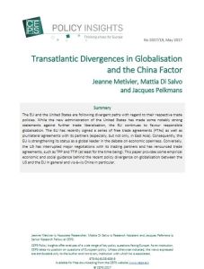Transatlantic Divergences in Globalisation and the China Factor