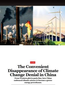 The Convenient Disappearance of Climate Change Denial in China